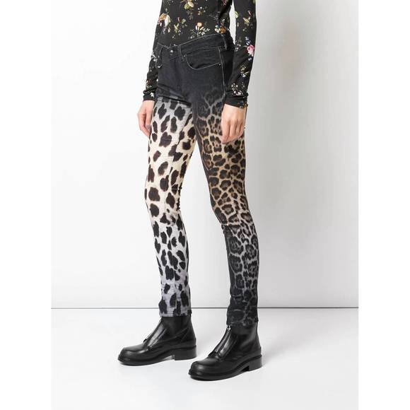 R13 Denim - NEW R13 alison skinny leopard jean in faded leopard